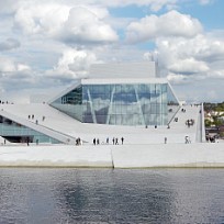 Präglade paneler - Oslo Opera House